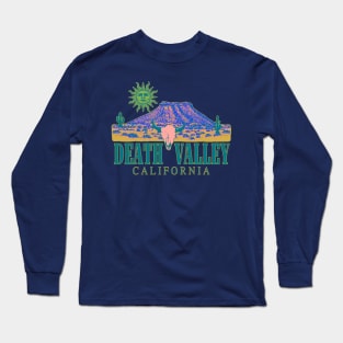 Death Valley California Psychedelic Tie Dye 2 Long Sleeve T-Shirt